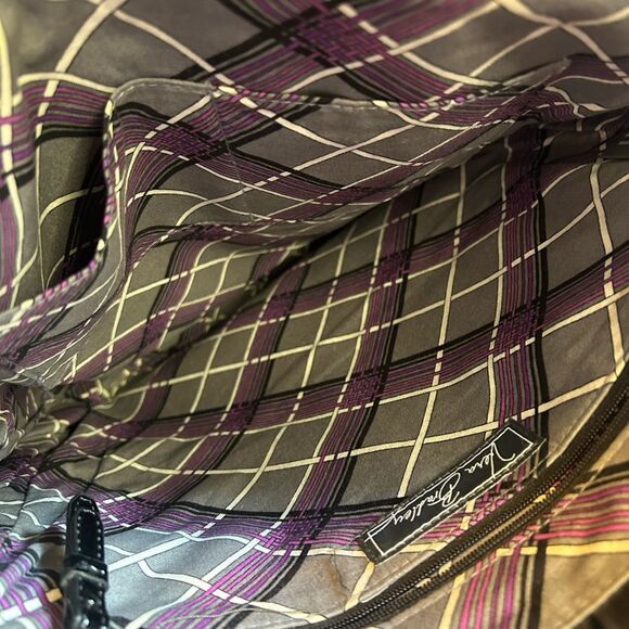 Vera Bradley Black Quilted Tote Bag - Picture 8 of 10